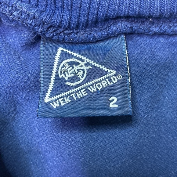 Wek The World Goodyear Racing Blue Long Sleeve Sweatshirt Size XL - Picture 4 of 6